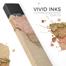 The Western World Overview Map - Premium Decal Protective Skin-Wrap Sticker compatible with the Juul Labs vaping device