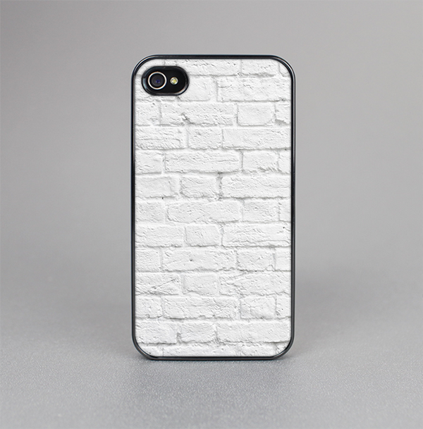 The White Brick Wall Skin-Sert for the Apple iPhone 4-4s Skin-Sert Case