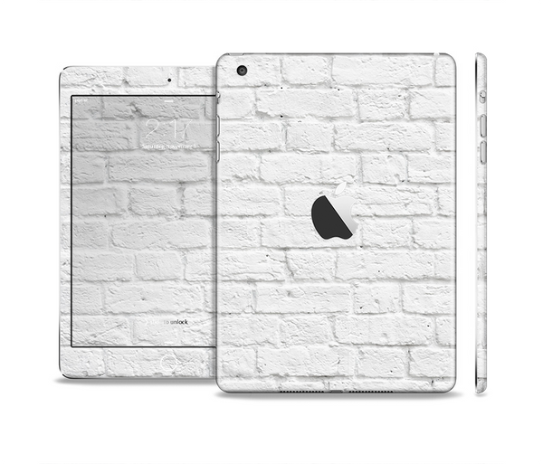 The White Brick Wall Full Body Skin Set for the Apple iPad Mini 2