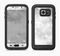The White Cracked Rock Surface Full Body Samsung Galaxy S6 LifeProof Fre Case Skin Kit