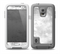 The White Cracked Rock Surface Skin for the Samsung Galaxy S5 frē LifeProof Case