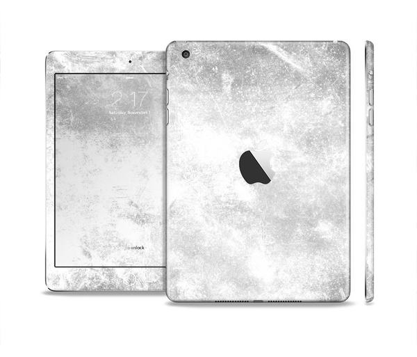 The White Cracked Rock Surface Full Body Skin Set for the Apple iPad Mini 2
