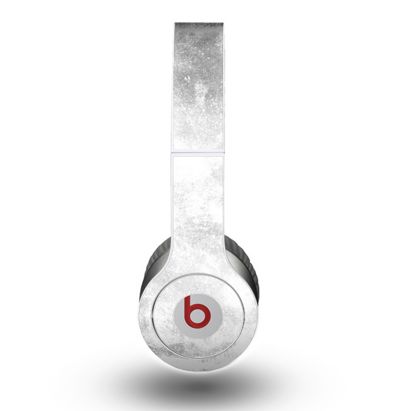 The White Cracked Rock Surface Skin for the Beats by Dre Original Solo-Solo HD Headphones