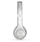 The White Cracked Rock Surface Skin for the Beats by Dre Solo 2 Headphones