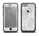 The White Floral Lace Apple iPhone 6/6s LifeProof Fre Case Skin Set