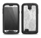 The White Floral Lace Samsung Galaxy S4 LifeProof Nuud Case Skin Set