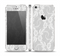 The White Floral Lace Skin Set for the Apple iPhone 5