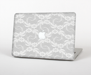 The White Floral Lace Skin Set for the Apple MacBook Pro 15"