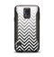 The White & Gradient Sharp Chevron Samsung Galaxy S5 Otterbox Commuter Case Skin Set