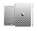 The White & Gradient Sharp Chevron Skin Set for the Apple iPad Pro