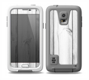 The White & Gray Wood Planks Skin for the Samsung Galaxy S5 frē LifeProof Case