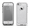 The White Leather Texture Apple iPhone 5-5s LifeProof Fre Case Skin Set