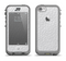The White Leather Texture Apple iPhone 5c LifeProof Nuud Case Skin Set