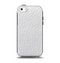 The White Leather Texture Apple iPhone 5c Otterbox Symmetry Case Skin Set