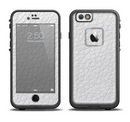 The White Leather Texture Apple iPhone 6/6s LifeProof Fre Case Skin Set