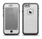 The White Leather Texture Apple iPhone 6/6s Plus LifeProof Fre Case Skin Set