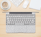 The White Leather Texture Skin Kit for the 12" Apple MacBook (A1534)