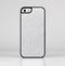 The White Leather Texture Skin-Sert Case for the Apple iPhone 5/5s