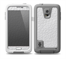 The White Leather Texture Skin Samsung Galaxy S5 frē LifeProof Case