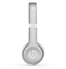 The White Leather Texture Skin for the Beats by Dre Solo 2 Headphones