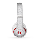 The White Leather Texture Skin for the Beats by Dre Studio (2013+ Version) Headphones