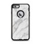 The White Marble Surface Apple iPhone 6 Plus Otterbox Defender Case Skin Set