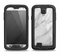 The White Marble Surface Samsung Galaxy S4 LifeProof Nuud Case Skin Set