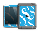 The White Mustaches with blue background Apple iPad Air LifeProof Fre Case Skin Set