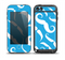 The White Mustaches with blue background Skin for the iPod Touch 5th Generation frē LifeProof Case