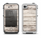 The White Painted Aged Wood Planks Apple iPhone 4-4s LifeProof Fre Case Skin Set