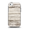 The White Painted Aged Wood Planks Apple iPhone 5c Otterbox Symmetry Case Skin Set