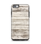 The White Painted Aged Wood Planks Apple iPhone 6 Plus Otterbox Symmetry Case Skin Set