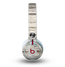 The White Painted Aged Wood Planks Skin for the Beats by Dre Mixr Headphones