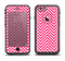 The White & Pink Sharp Chevron Pattern Apple iPhone 6/6s Plus LifeProof Fre Case Skin Set