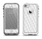 The White Studded Seamless Pattern Apple iPhone 5-5s LifeProof Fre Case Skin Set
