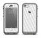 The White Studded Seamless Pattern Apple iPhone 5c LifeProof Nuud Case Skin Set