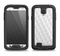 The White Studded Seamless Pattern Samsung Galaxy S4 LifeProof Nuud Case Skin Set