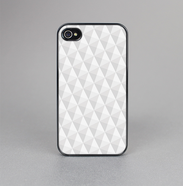 The White Studded Seamless Pattern Skin-Sert for the Apple iPhone 4-4s Skin-Sert Case