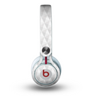 The White Studded Seamless Pattern Skin for the Beats by Dre Mixr Headphones