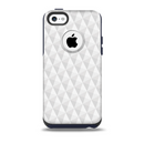 The White Studded Seamless Pattern Skin for the iPhone 5c OtterBox Commuter Case