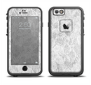 The White Textured Lace Apple iPhone 6/6s LifeProof Fre Case Skin Set