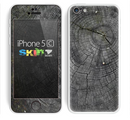 The White Wide Aged Wood Planks Skin for the Apple iPhone 5c