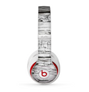 The White Wide Aged Wood Planks Skin for the Beats by Dre Studio (2013+ Version) Headphones