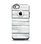 The White Wood Planks Apple iPhone 5c Otterbox Commuter Case Skin Set