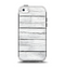 The White Wood Planks Apple iPhone 5c Otterbox Symmetry Case Skin Set