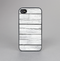 The White Wood Planks Skin-Sert for the Apple iPhone 4-4s Skin-Sert Case