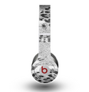 The White and Black Flower Illustration Skin for the Beats by Dre Original Solo-Solo HD Headphones