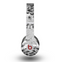 The White and Black Flower Illustration Skin for the Beats by Dre Original Solo-Solo HD Headphones