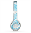 The White and Blue Raining Yarn Clouds Skin for the Beats by Dre Solo 2 Headphones