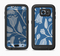 The White and Blue Vector Branches Full Body Samsung Galaxy S6 LifeProof Fre Case Skin Kit